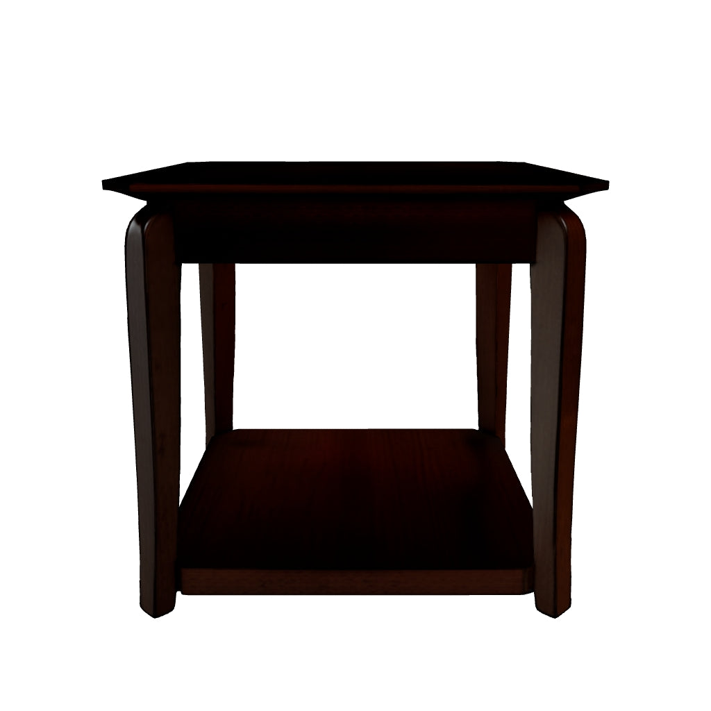 Trenmour - Medium Brown - Square End Table