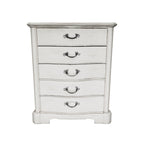 Lettner - Light Gray - Five Drawer Chest - 2-handles