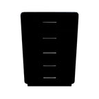 Rowanbeck - Black - Five Drawer Chest