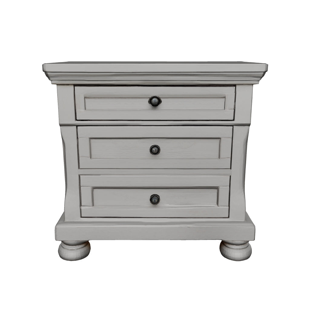 Robbinsdale - Antique White - Two Drawer Night Stand
