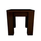 Rosswain - Warm Brown - Square End Table