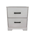 Stelsie - White - Two Drawer Night Stand