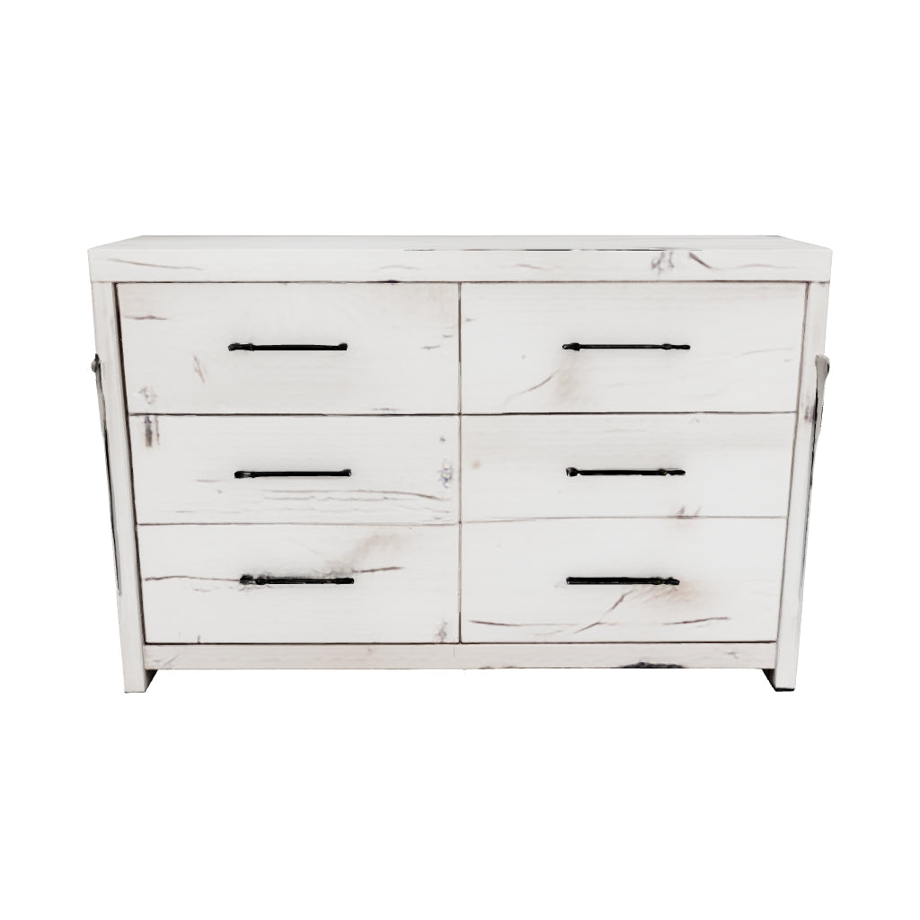 Lawroy - Light Natural - Six Drawer Dresser