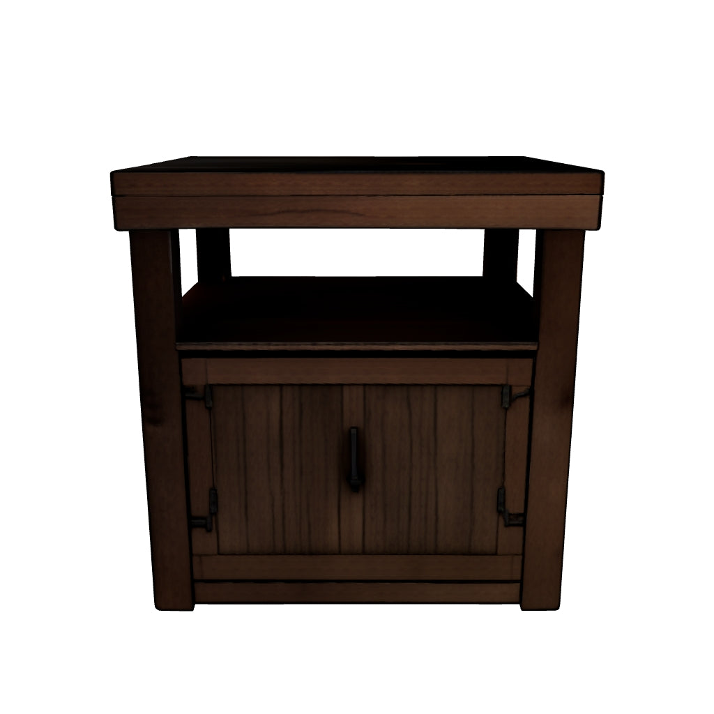 Boardernest - Brown - Rectangular End Table