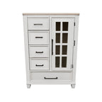Shaybrock - Antique White / Brown - Door Chest