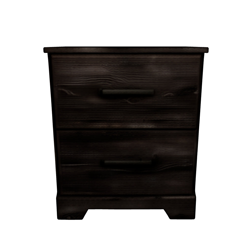 Ralinksi - Gray - Two Drawer Night Stand