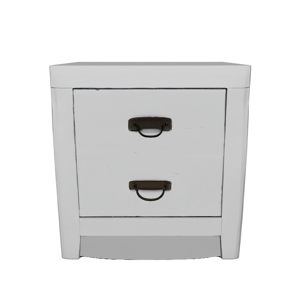 Binterglen - White - Two Drawer Night Stand