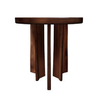 Austanny - Warm Brown - Round End Table