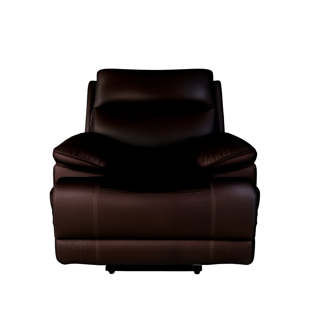 Vonryan - Tobacco - Power Recliner / Adj Headrest