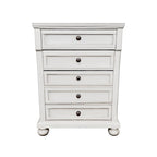 Robbinsdale - Antique White - Five Drawer Chest - Youth