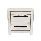 Lawroy - Light Natural - Two Drawer Night Stand