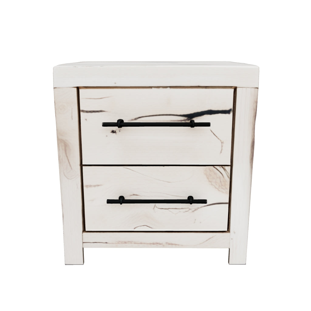 Lawroy - Light Natural - Two Drawer Night Stand