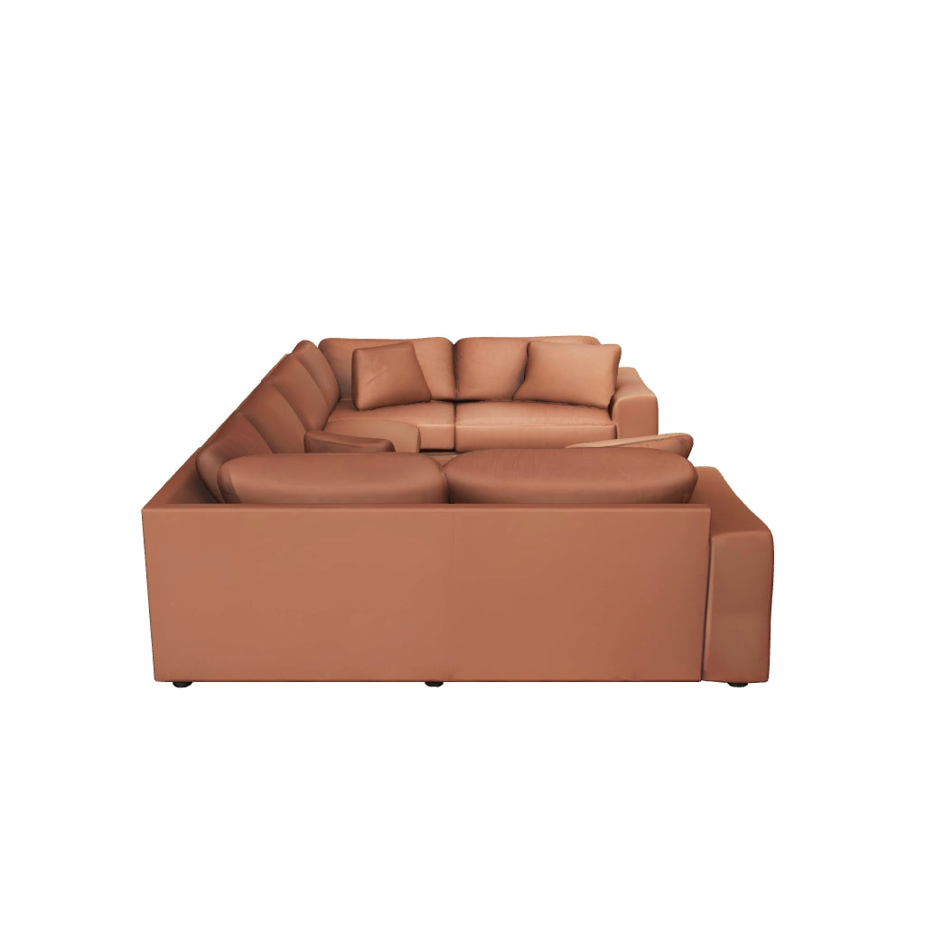 Modmax 6 Piece Modular U Shaped Sectional