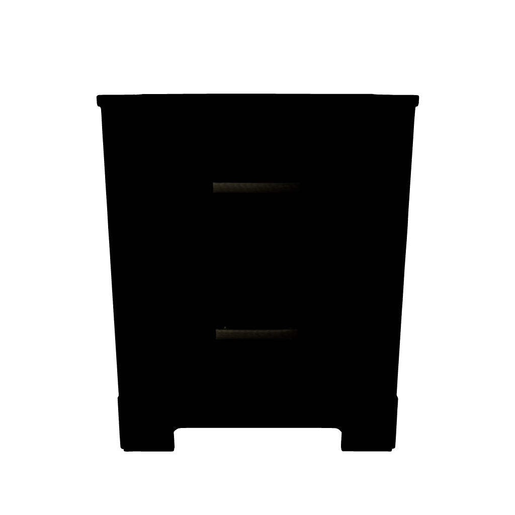 Belachime - Charcoal - Two Drawer Night Stand