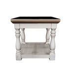 Havalance - Gray / White - Rectangular End Table