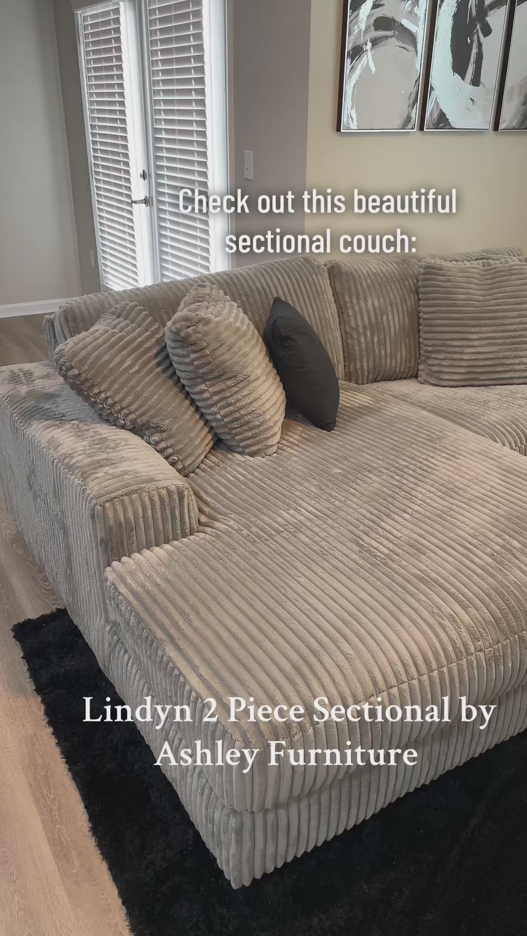 Lindyn 2-Piece LAF Sectional