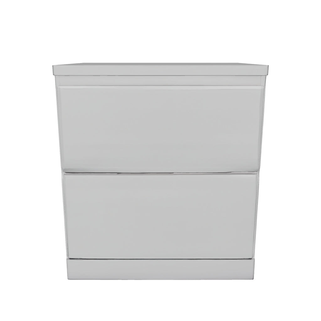 Onita - White - Two Drawer Night Stand