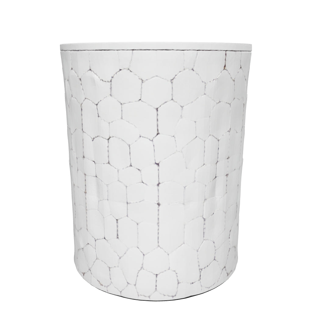 Polly - White - Stool
