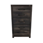 Hollivern - Dark Gray - Five Drawer Chest