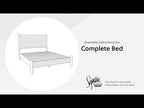 Cadmori - King Panel Footboard With Rails - Tan