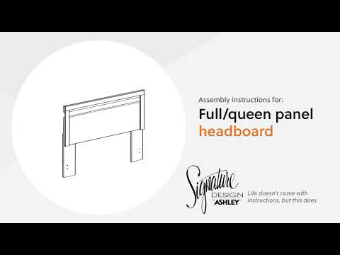Finch - Queen Panel Headboard - Black