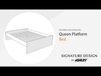 Onita - Full Platform Bed Panels - White
