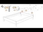 Calverson - Panel Platform Bed