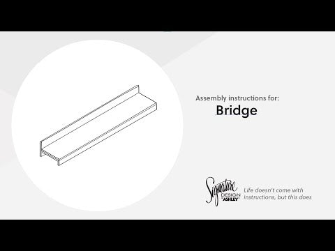 Willowton - Bridge 60” - Whitewash