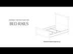 Willowton - Full Panel Rails - Whitewash