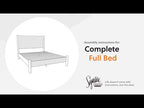 Cadmori - Full Panel Footboard With Rails - Tan