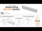 Platform - Queen Roll Slats - Brown
