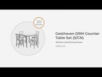Gesthaven - Dining Room Counter Table Set