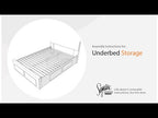 Derekson - Queen/King Under Bed Storage - Multi Gray