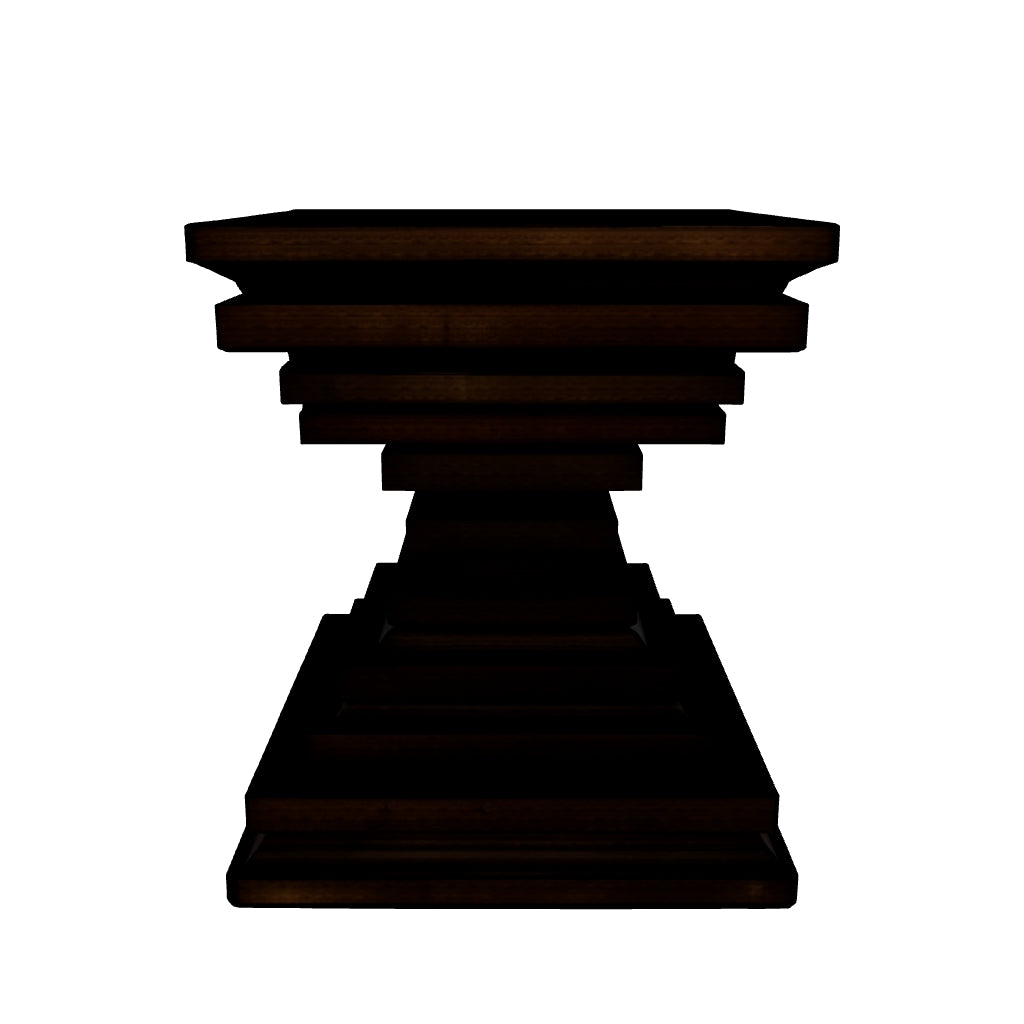 Hannodream - Warm Brown - Square End Table