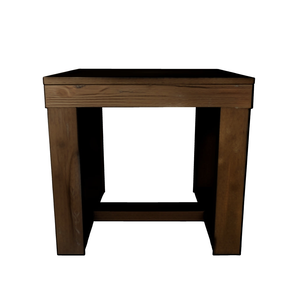 Cariton - Gray - Square End Table