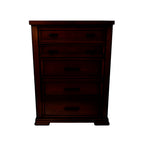 Taffenbrook - Medium Brown - Five Drawer Chest