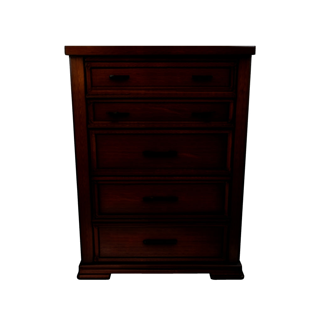 Taffenbrook - Medium Brown - Five Drawer Chest