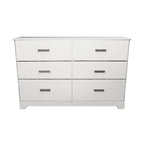 Stelsie - White - Six Drawer Dresser