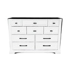 Ashbryn - White / Natural - Dresser