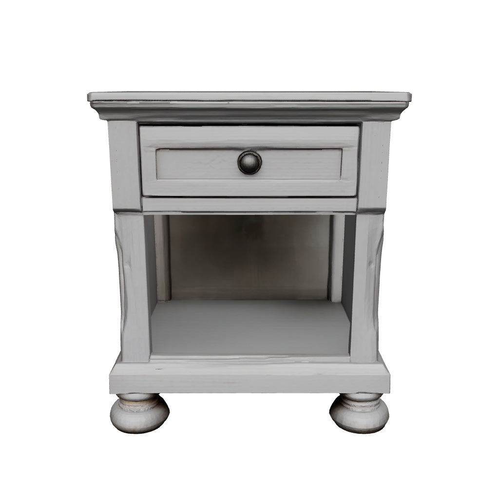Robbinsdale - Antique White - One Drawer Night Stand