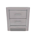 Altyra - White - Two Drawer Night Stand