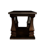 Johnelle - Gray - Rectangular End Table