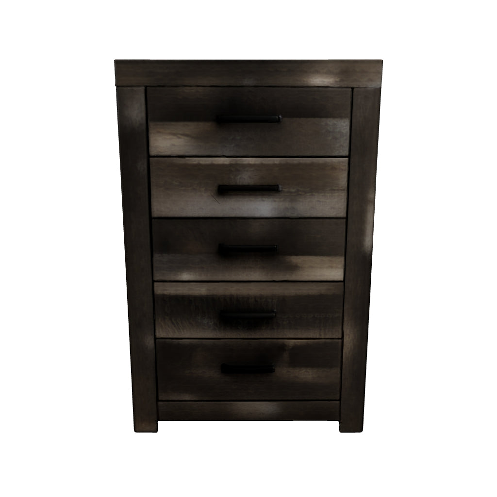 Wynnlow - Gray - Five Drawer Chest