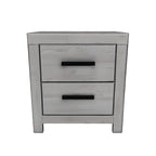 Cayboni - Whitewash - Two Drawer Night Stand