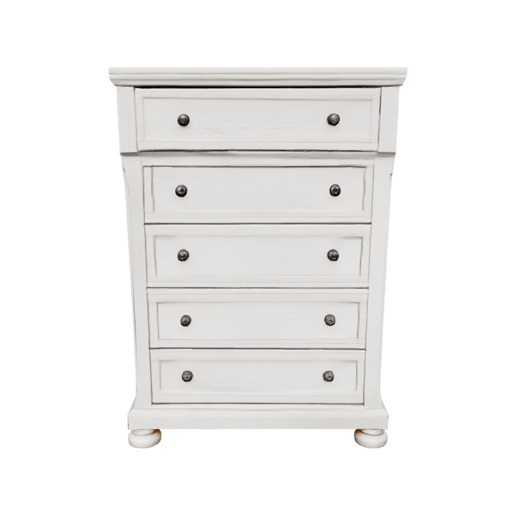 Robbinsdale - Antique White - Five Drawer Chest