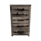 Graystorm - Brown Gray - Five Drawer Chest