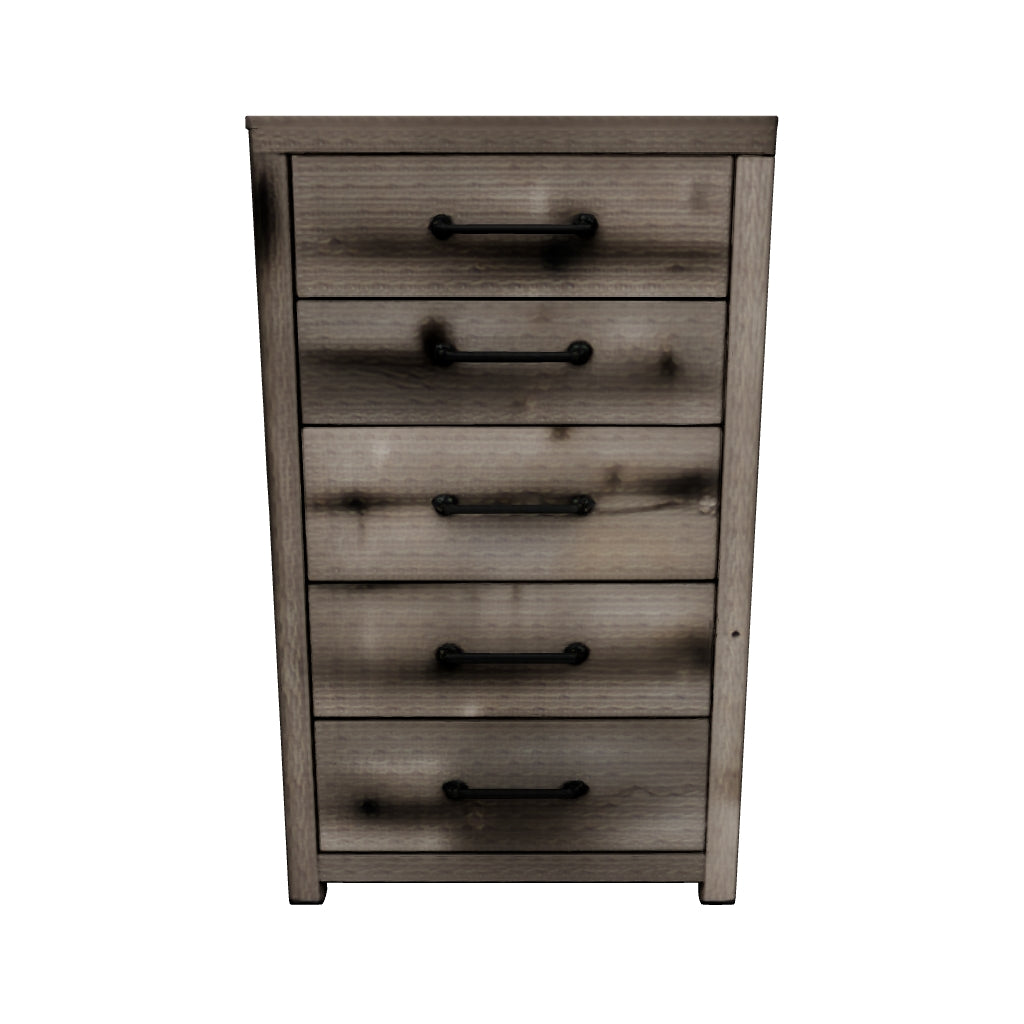 Graystorm - Brown Gray - Five Drawer Chest