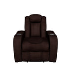 Wolfridge - Brindle - Power Recliner/Adj Headrest