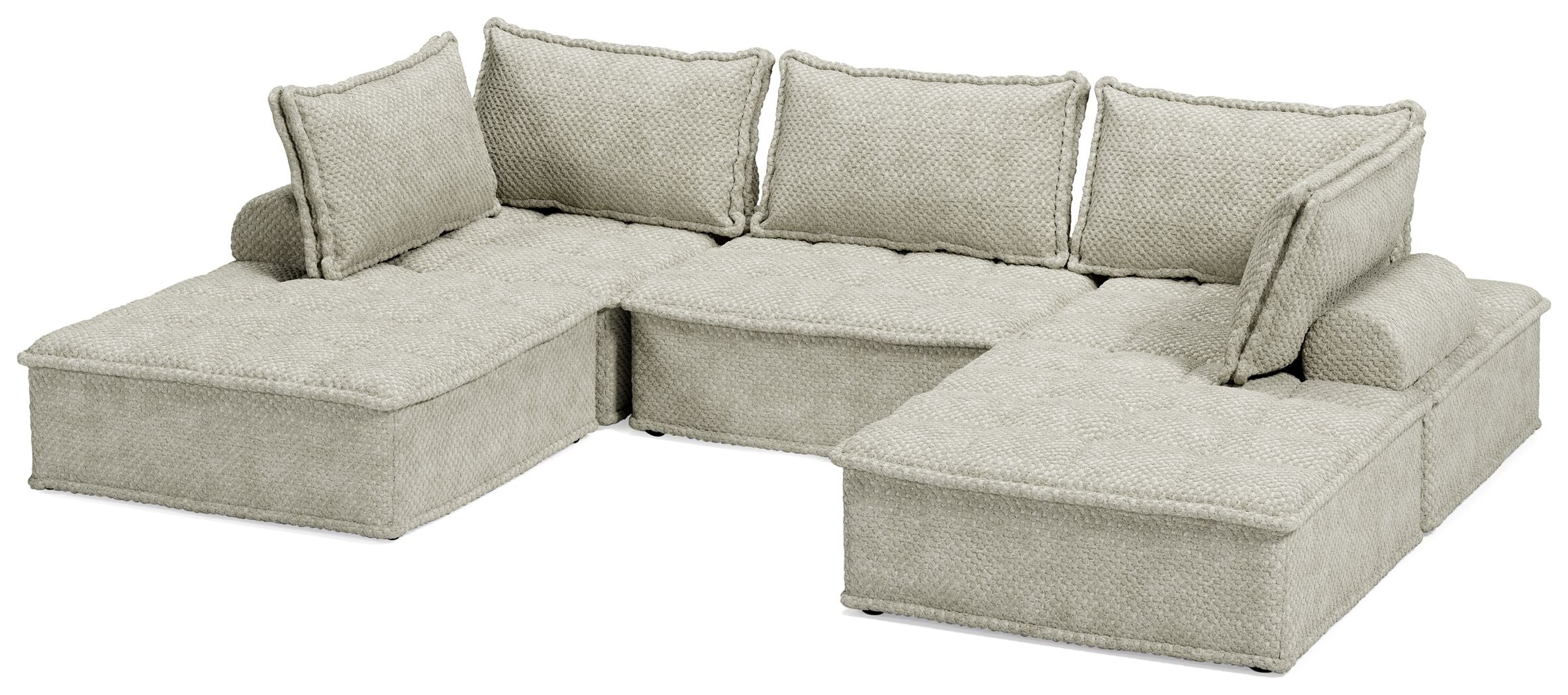 Signature Design by Ashley Bales Modular Seating - Modern, Plush, Customizable-Stationary Sectionals-American Furniture Outlet