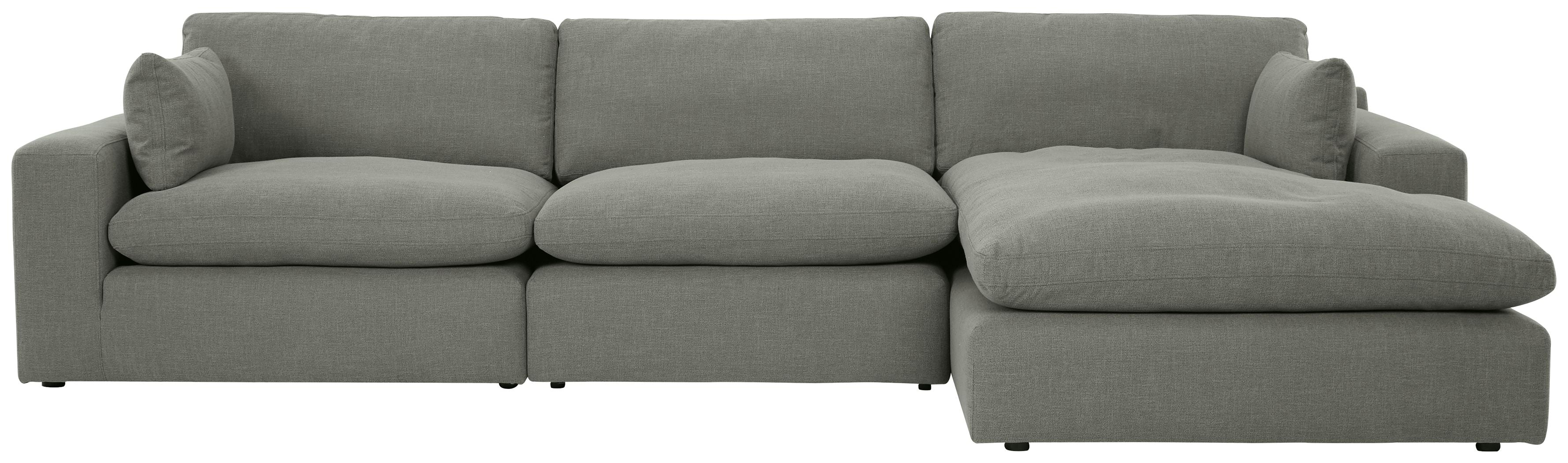 Signature Design by Ashley Elyza Sectional - Modular, Feather Cushions-Stationary Sectionals-American Furniture Outlet